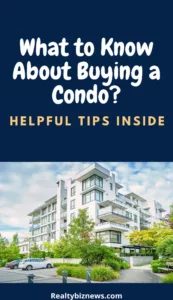 Buying a condominium