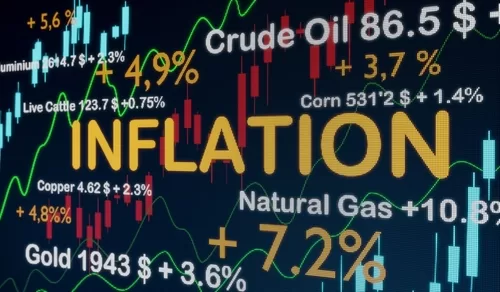 InflationIncreasesCommoditiesWithFinancialDataCrudeOilWheatAnd