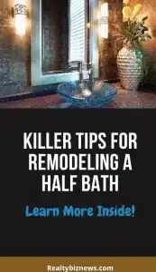 Half Bath Remodeling Tips