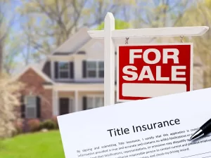 Title insurance on a home