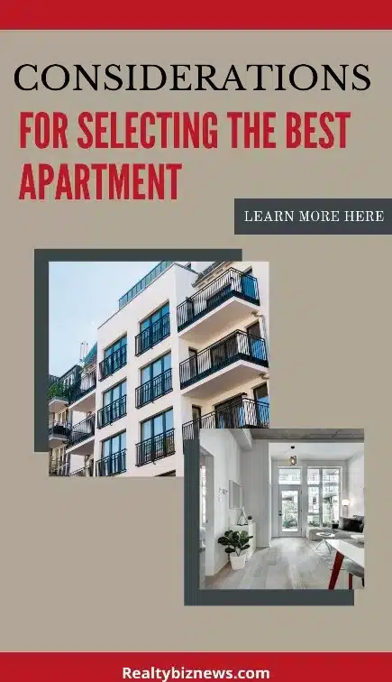 Selecting Best Apartment