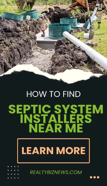 Septic System Installers Near Me
