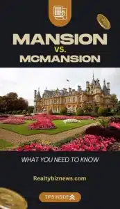 Mansion vs McMansion Houses