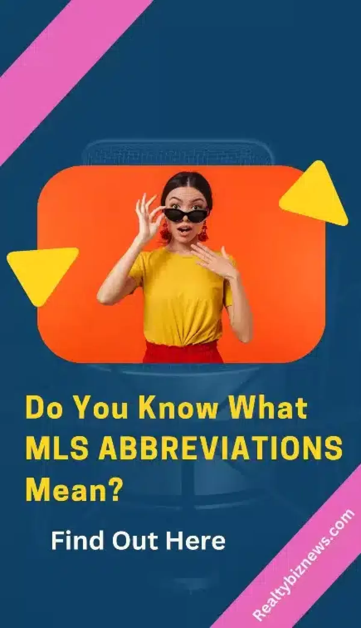 Real estate abbreviations in the MLS