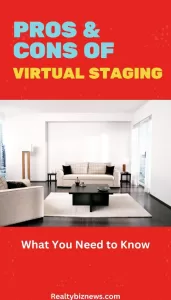 Pros and cons of virtual staging