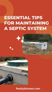 Maintaining a septic system
