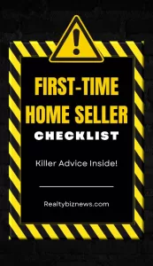 First time selling a home checklist