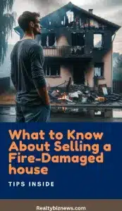 Sell a home with fire damage
