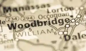 woodbridge virginia usa map